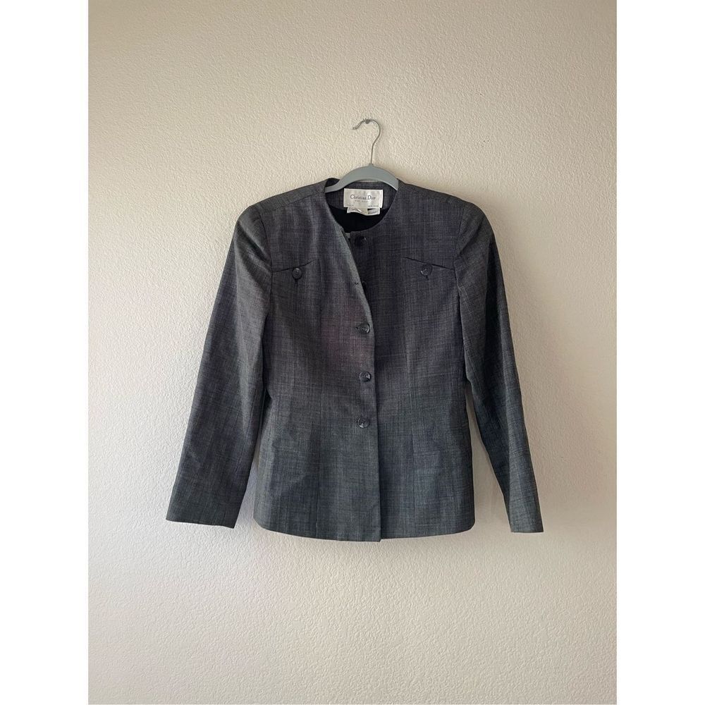 Christian Dior wool “the suit” blazer jacket size 10
